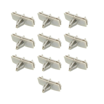 10 x Car Fender Flare Moulding Clips for Jeep Wrangler Liberty (2005-2023)