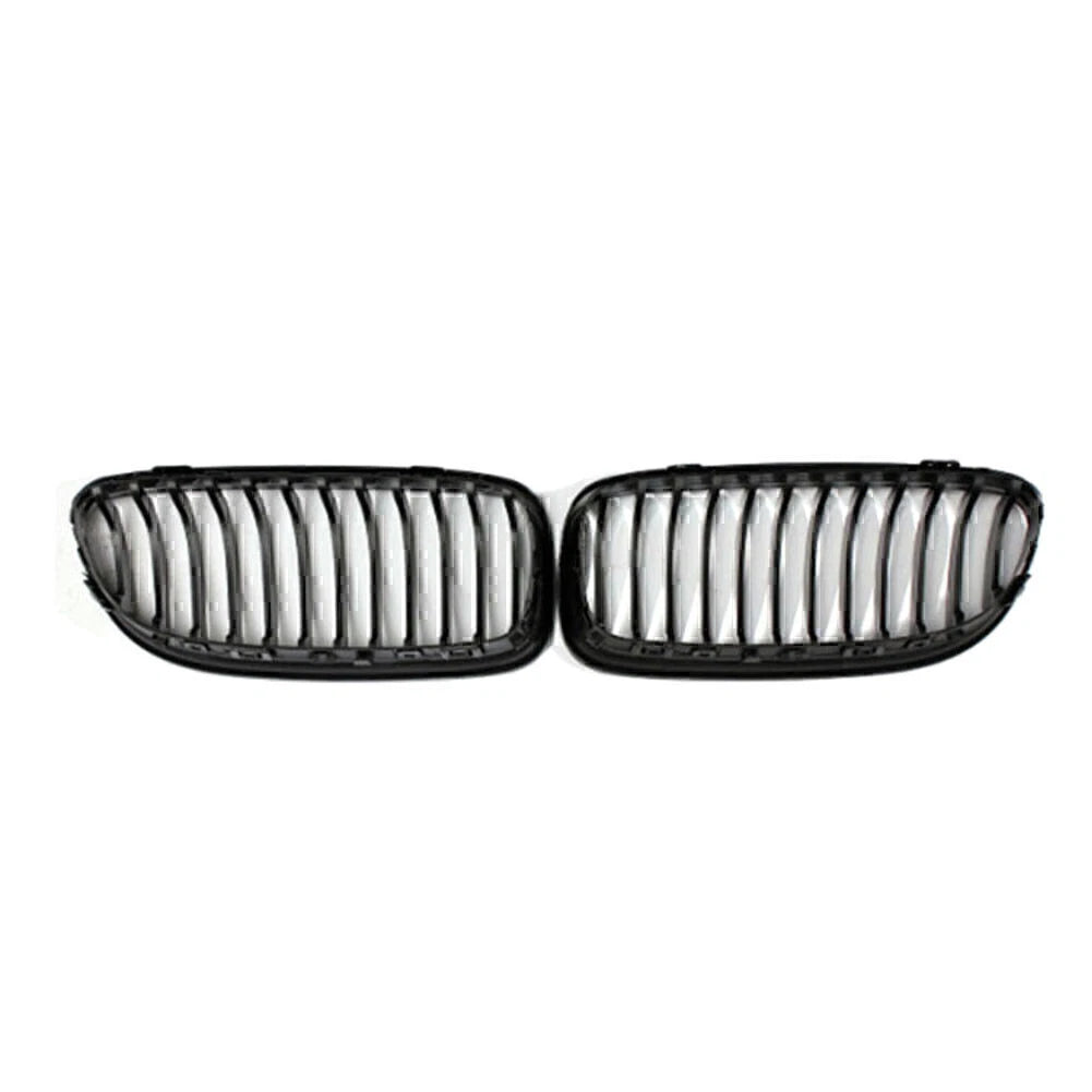 Gloss Black Dual Line Front Kidney Grille for BMW E90 E91 (2008-2011)