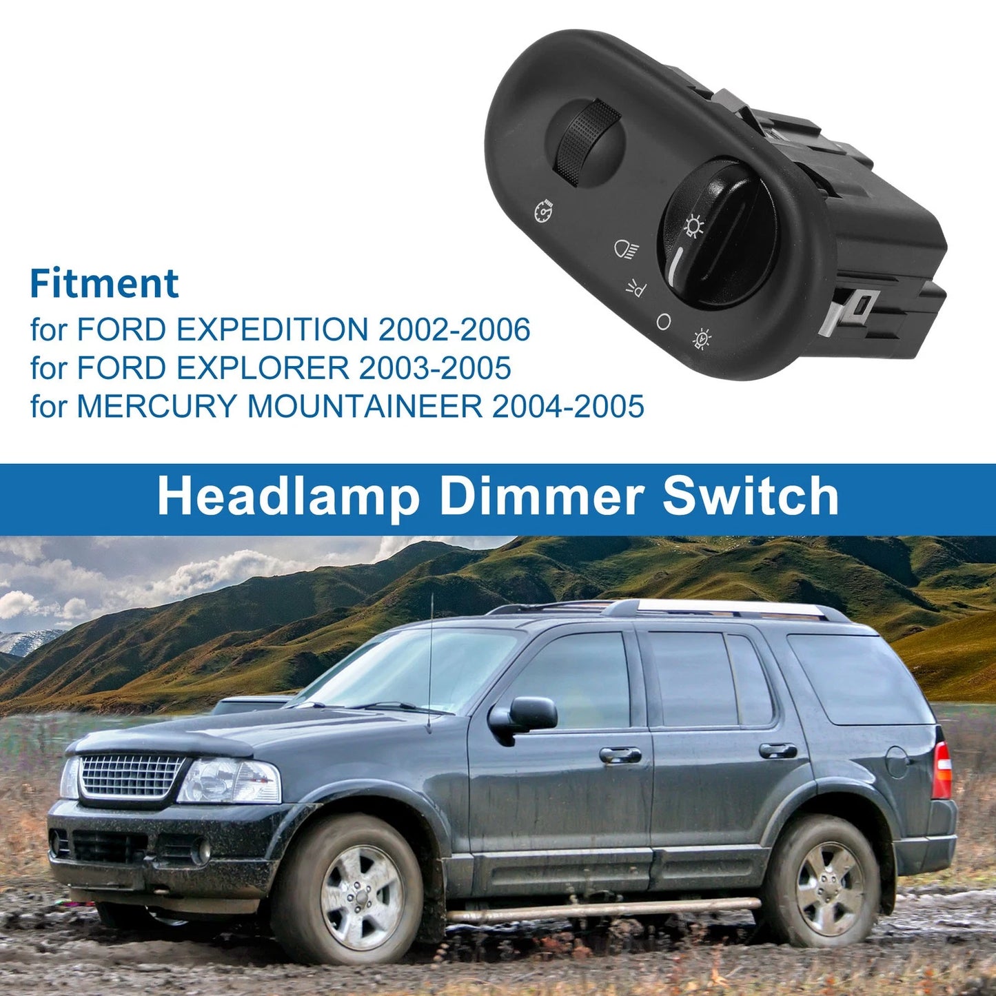 Headlight Switch for Ford Expedition (2003-2006)