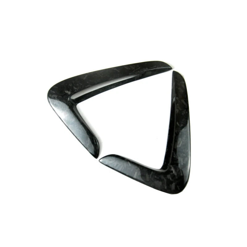 Forged Carbon Fiber Side Fender Air Vent Trim Cover For BMW F32 F33 F36 4 Series