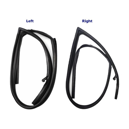 Glass Run Door Channel Pair Fits Nissan Sunny Sentra B13 2D Sedan 1990-93 D06