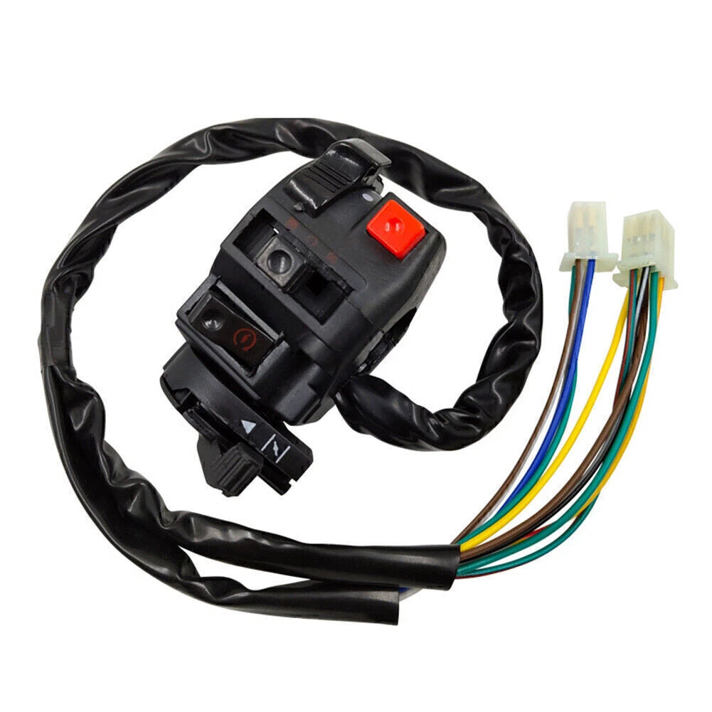 22mm 7/8" Handlebar High/Low Beam On/Off Headlight Throttle Switch for Make & Model