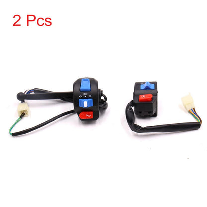 2 x / Handlebar Turn Signal Light ON/OFF Control Switch with wire / for GY6-125