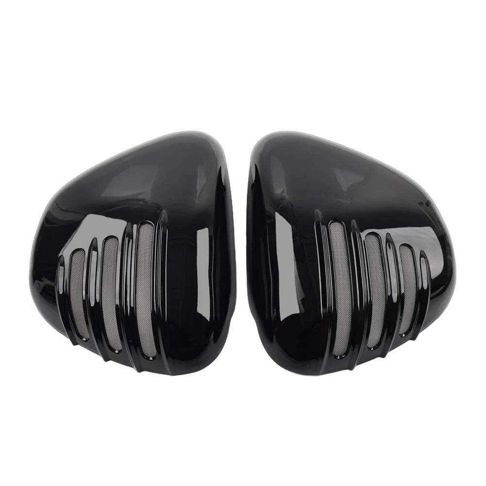 Gloss Black Left Right Battery Side Covers for T100 (2017-2023)