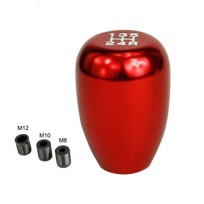 Universal Aluminum Car Gear Shift Knob for Manual/Automatic Vehicles