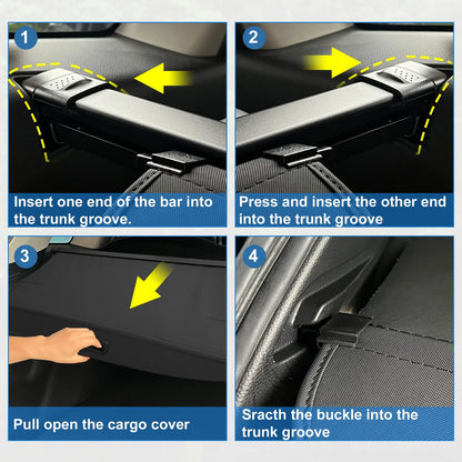 Cargo Cover for Honda CRV 2024-2025 Retractable Trunk Security Shield Shade