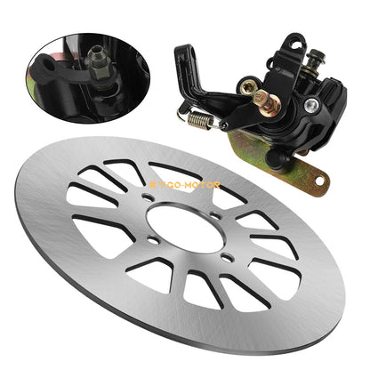 Rear Brake Caliper & Disc Rotor for Yamaha YFM350X Warrior 350 (1990–2004)