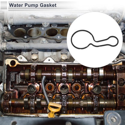 Water Pump Gasket for Honda Fit 2007-2008 Rubber 1 x Engine Component
