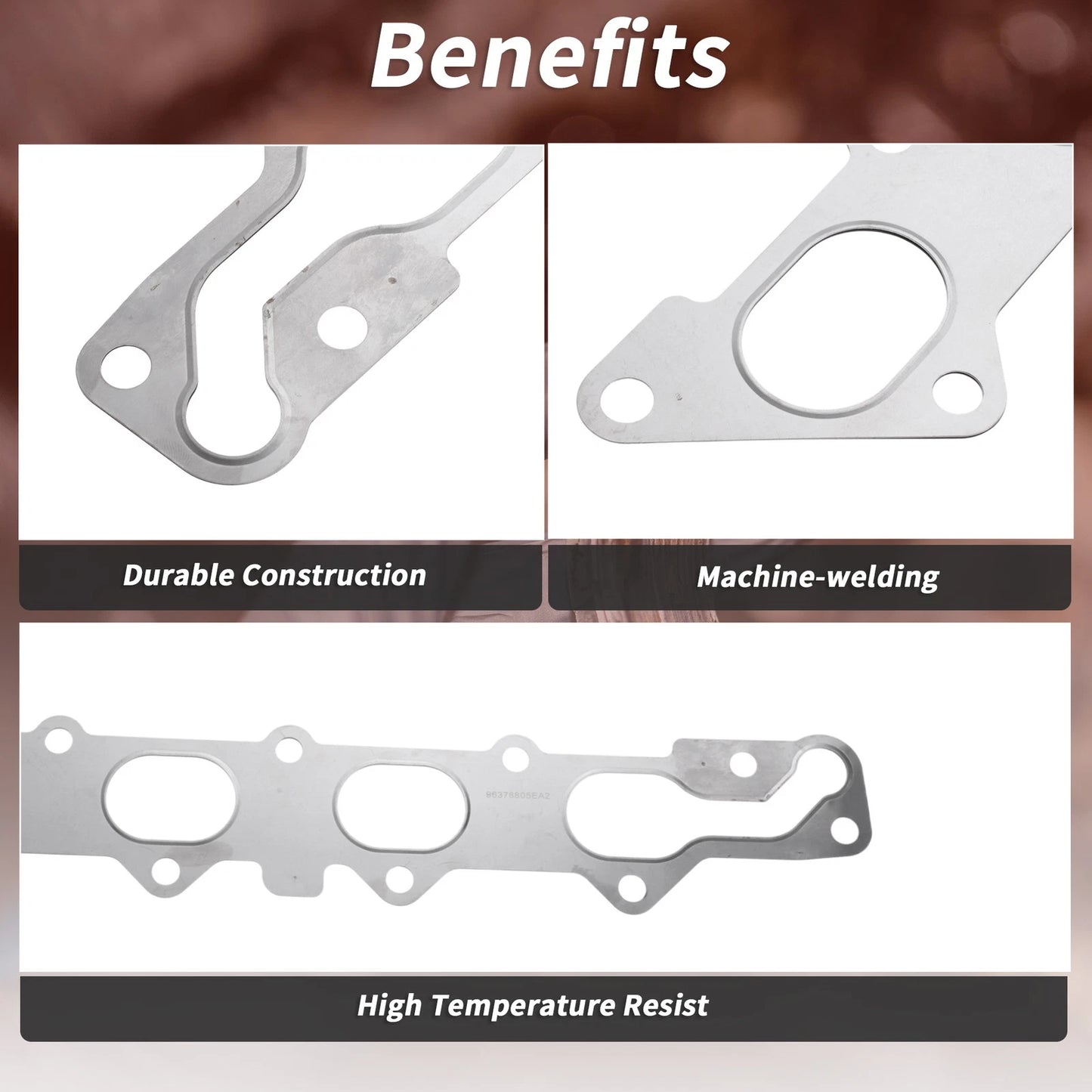 Exhaust Manifold Header Gasket for Chevrolet Aveo (2003-2013)