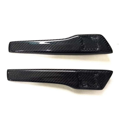 REAL Carbon Fiber Fender Emblem Panel Replace for Nissan GT-R GTR R35 2015-2023