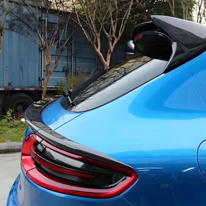 Real Carbon Fiber Rear Middle Trunk Spoiler Wings for Porsche Macan 2015-2020