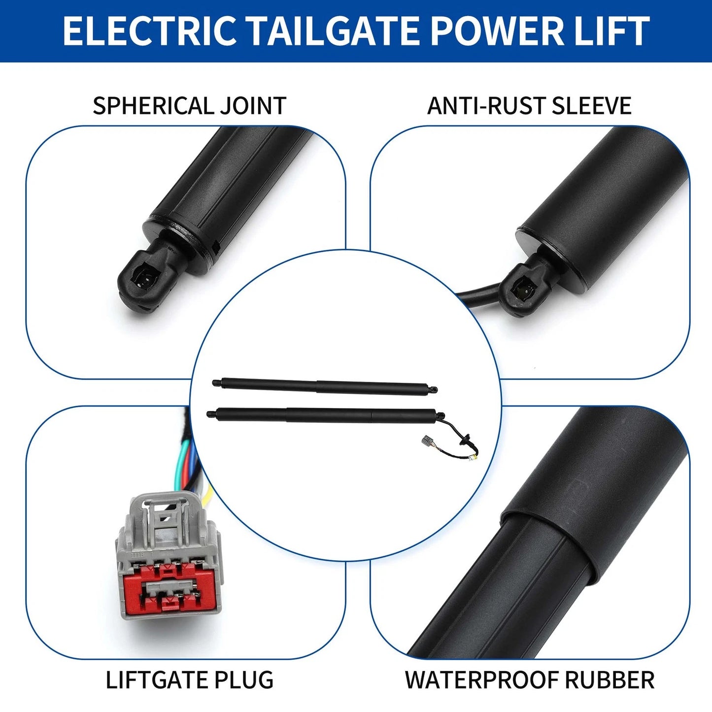 Rear Tailgate Power Lift Support for Ford Explorer (2016-2019)