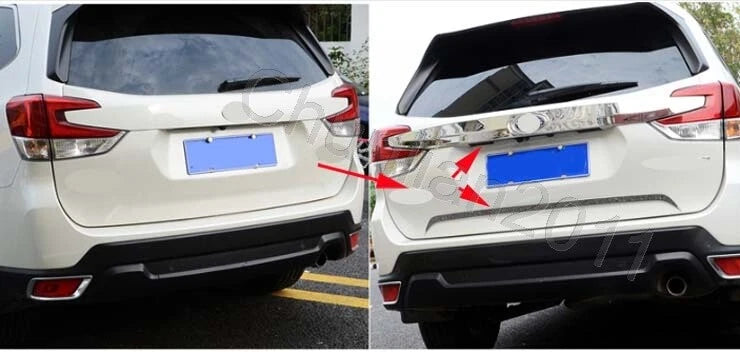 Rear Boot Lid Side Cover Trim for Subaru Forester (2019-2023) 2 x Pieces
