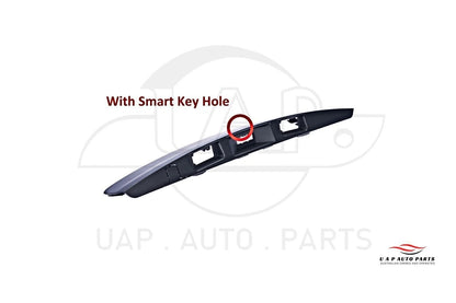 Primed Black Tailgate Handle Garnish Cover for Nissan Dualis (2007-2013)