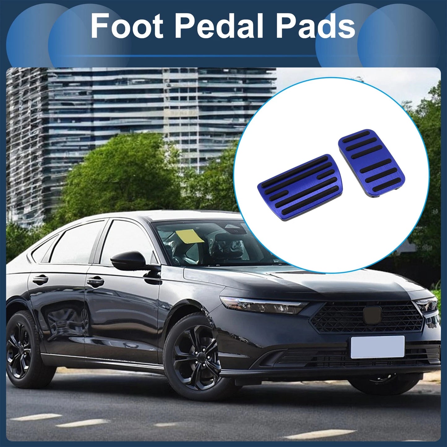 Manual Foot Accelerator Pedal Covers for Honda Step Wagon (2005-2019)