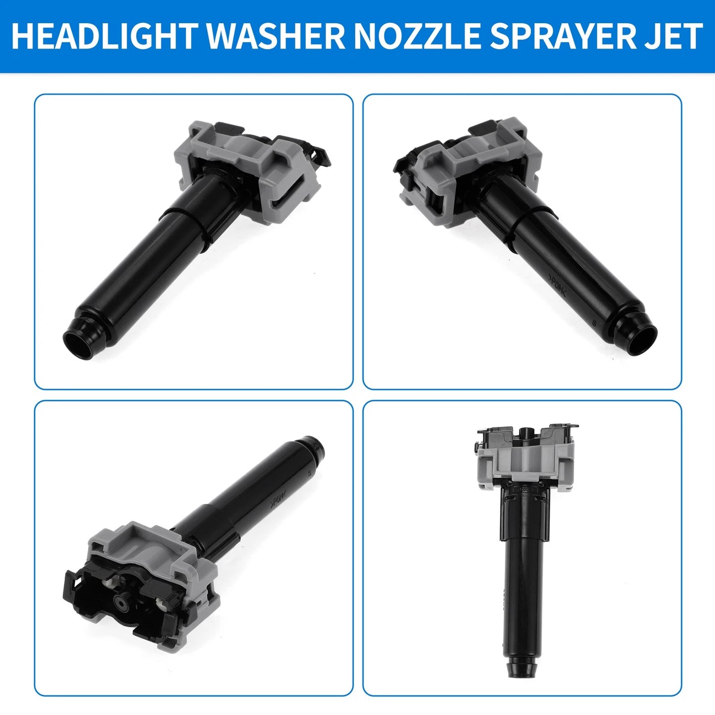 Headlight Washer Nozzle for Toyota Land Cruiser 2016-2019