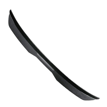 Universal Rear Roof Lip Spoiler Wing for Hatchback SUV MPV Carbon Fiber Look