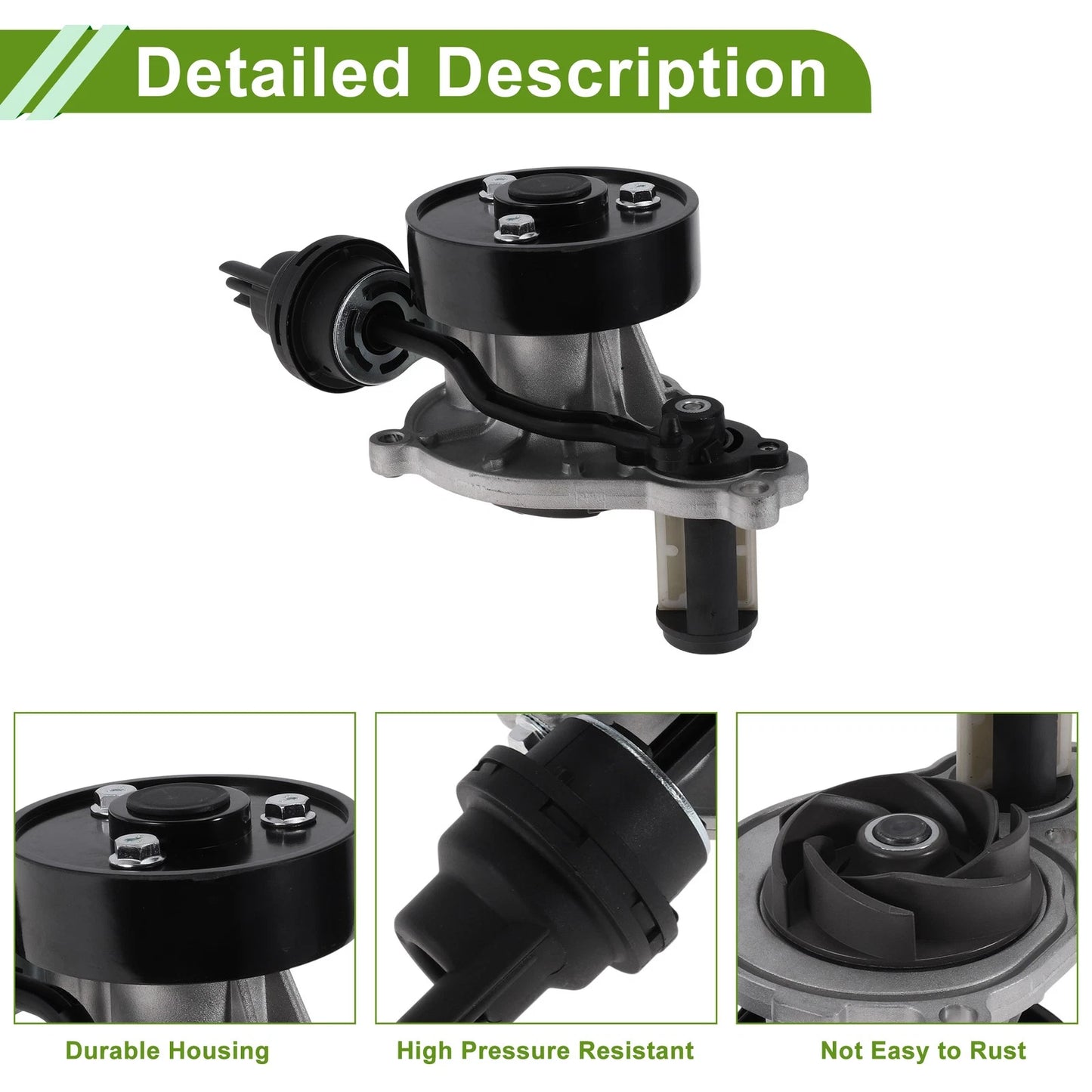 Engine Water Pump for BMW 1 Series Hatchback (2004-2013) Cooling System