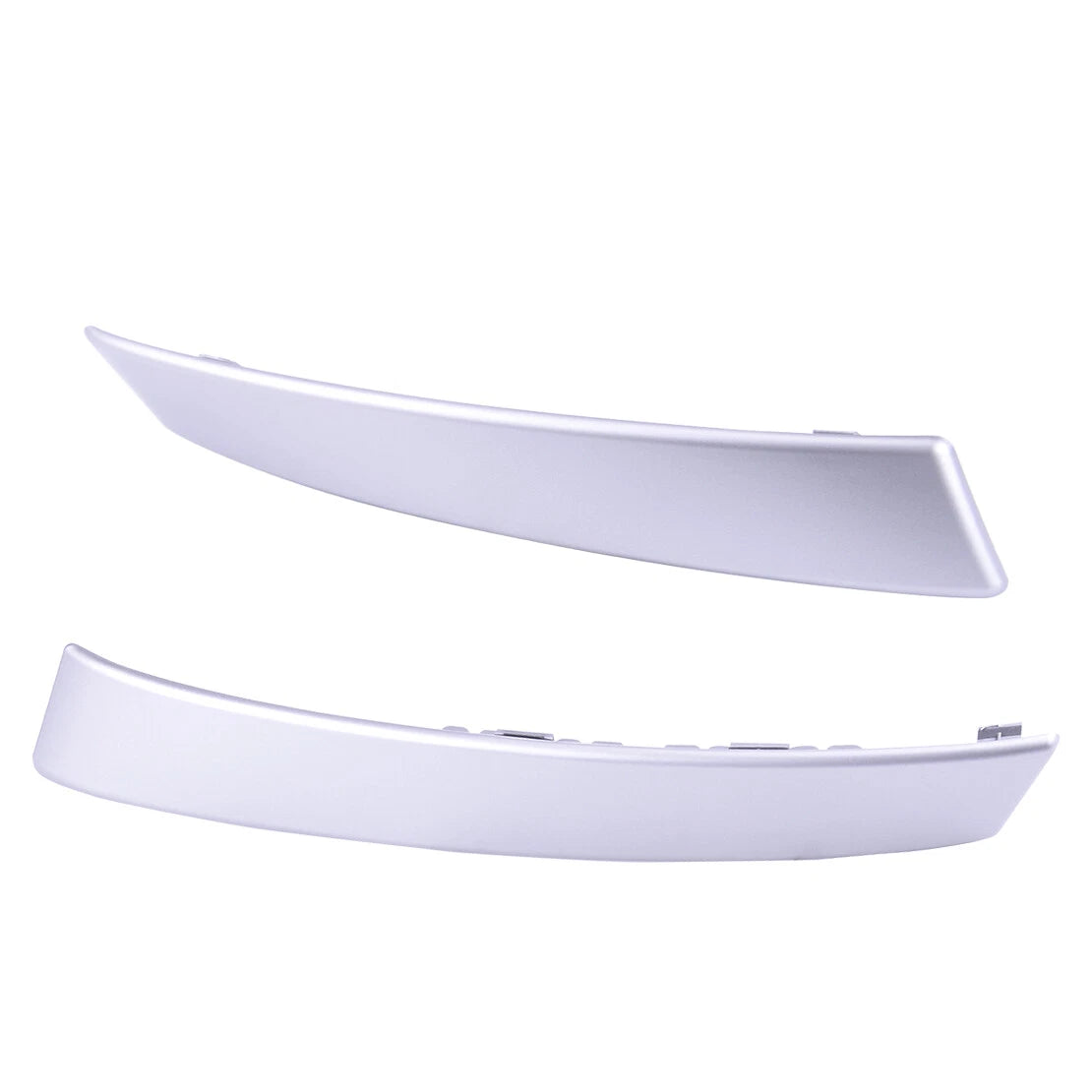 Silver Interior Door Handle Trim Covers for Nissan Qashqai (2007-2015)