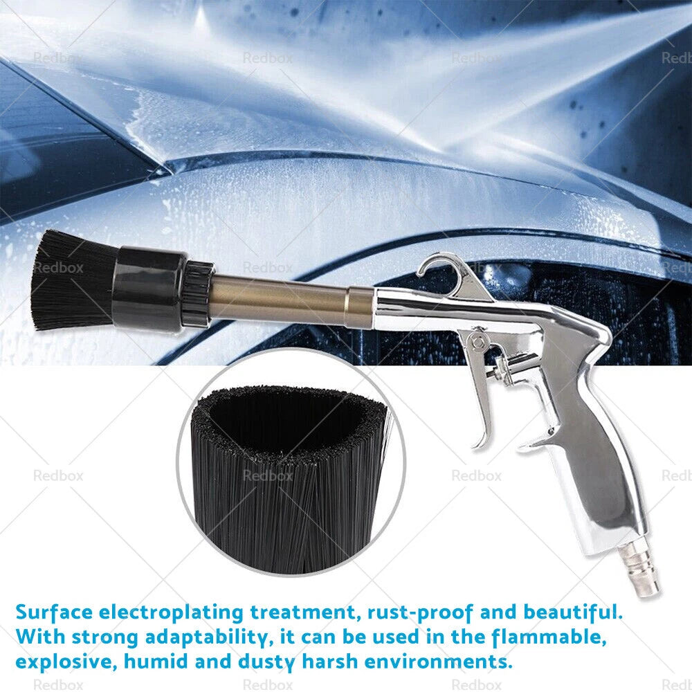 0.8Mpa Air Pulse Tornado Car Cleaning Gun High Pressure Wash Tool
