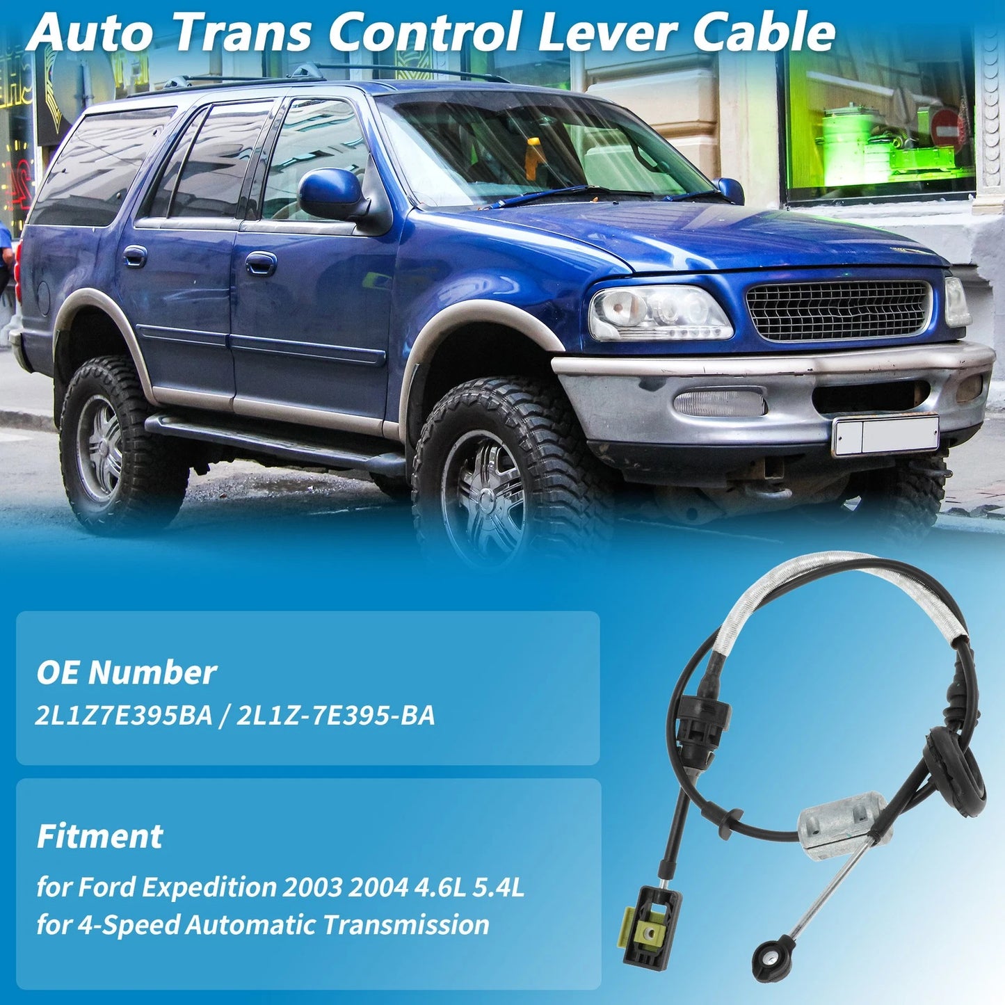 Auto Trans Gear Shift Cable for Ford Expedition (2003-2004)