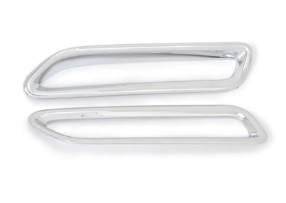 Rear Fog Light Lamp Frame Cover Trim for Toyota Sienna (2011-2020) 2 x ABS Chrome
