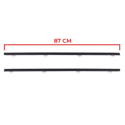 Out Weatherstrip Door Belt Pair Fits Datsun Nissan Sentra B13 Coupe 1990-93 D05