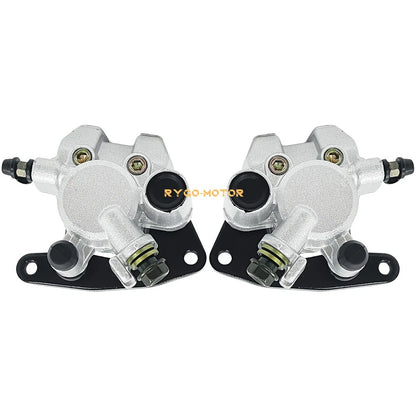 Front Brake Calipers & Pads for Honda Sportrax 400 TRX400EX 2x4 (1999–2008)