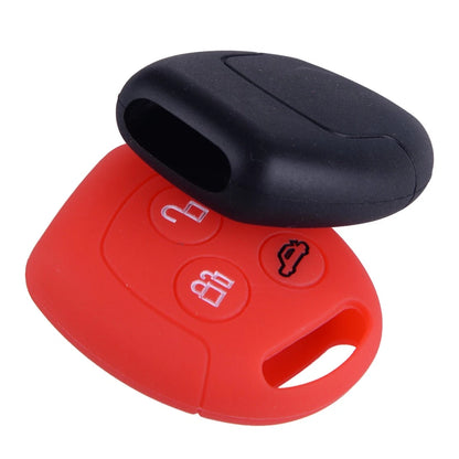 3 x Button Silicone Car Key Cover Case for Ford Focus B-Max C-Max S-Max (2011-2023)