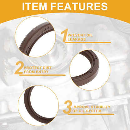 1 Pc Front Crankshaft Oil Seal for Nissan 350Z (2003-2008)