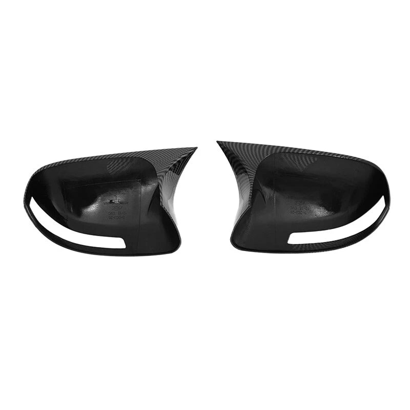 2 x Mirror Cover Caps Carbon Look ABS for Honda Civic (2012-2015)