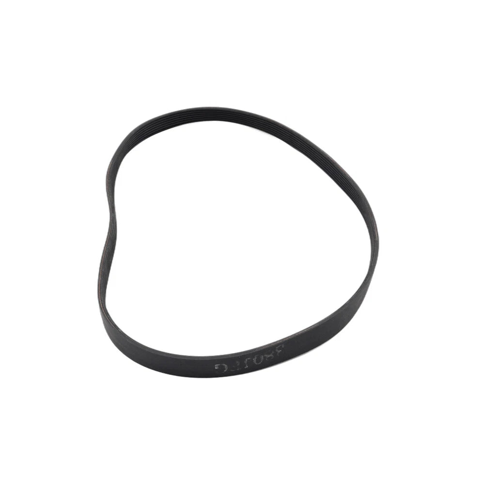 6 x Concave Convex Rubber Transmission Belts for Wheel Balance Machine Black