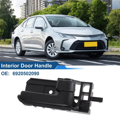Front Driver Side Interior Door Handle for Toyota Corolla Black