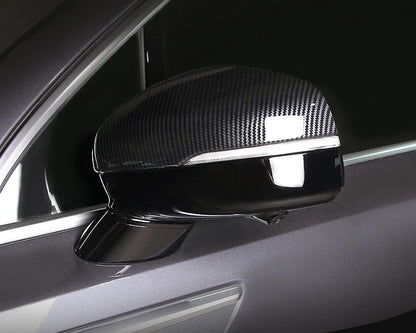 ABS Carbon Fiber Rearview Mirror Side Lid Cover Trim for Kia Sorento (2021-2023)