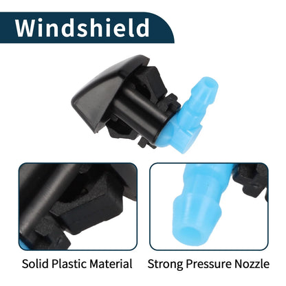 Windshield Washer Nozzle With Fluid Hose 1 Set for Jeep Grand