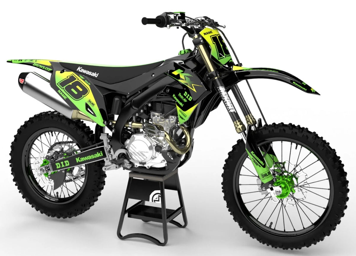 Kawasaki KLX 140 Heavy Style Decals Stickers Graphics (2019-2023)