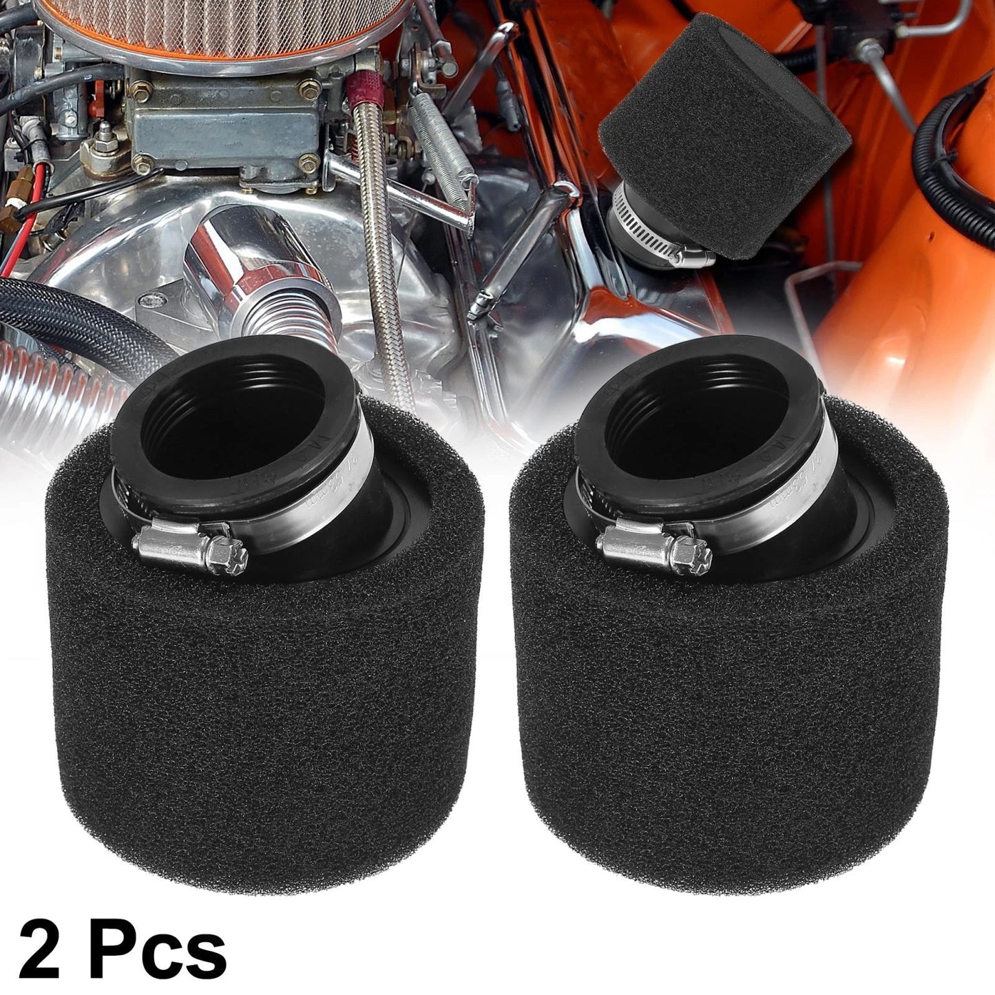 Air Filter Cleaner 2 x 42mm for ATV 150cc
