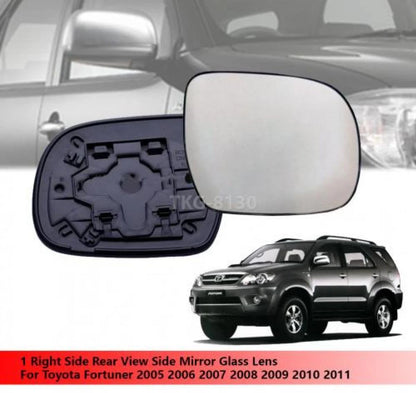 RH Mirror Glass Lens for Toyota Fortuner (2005-2011)