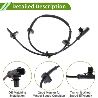 LR ABS Wheel Speed Sensor for Ford Fiesta (2011)