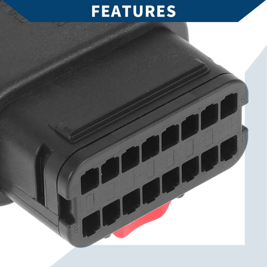 16 Pins Headlight Socket Plug for Ford Mondeo (1993-2000)