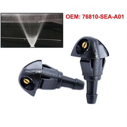 Front Windshield Wiper Spray Jets for Honda Civic Fit Jazz CR-V (2001-2011)