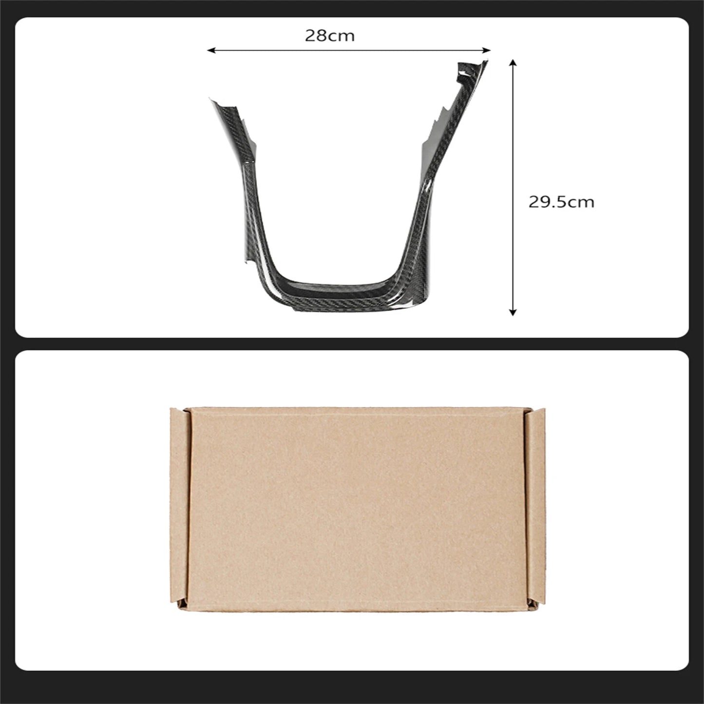 Gear Shifter Frame Trim for Subaru BRZ, Toyota 86 (2022-2024) Carbon Fiber