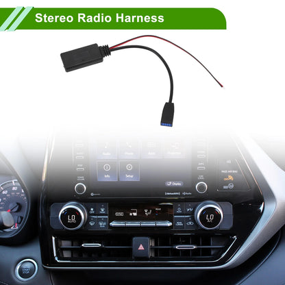 Stereo Radio Harness Bluetooth AUX Adapter for BMW E46 3-Series (1998-2006)