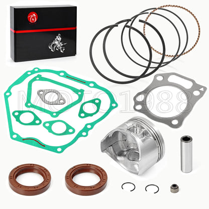 357cc Engine Piston & Rings Gaskets Seals Kit for Yamaha Golf Cart YDRA (2007–2015)