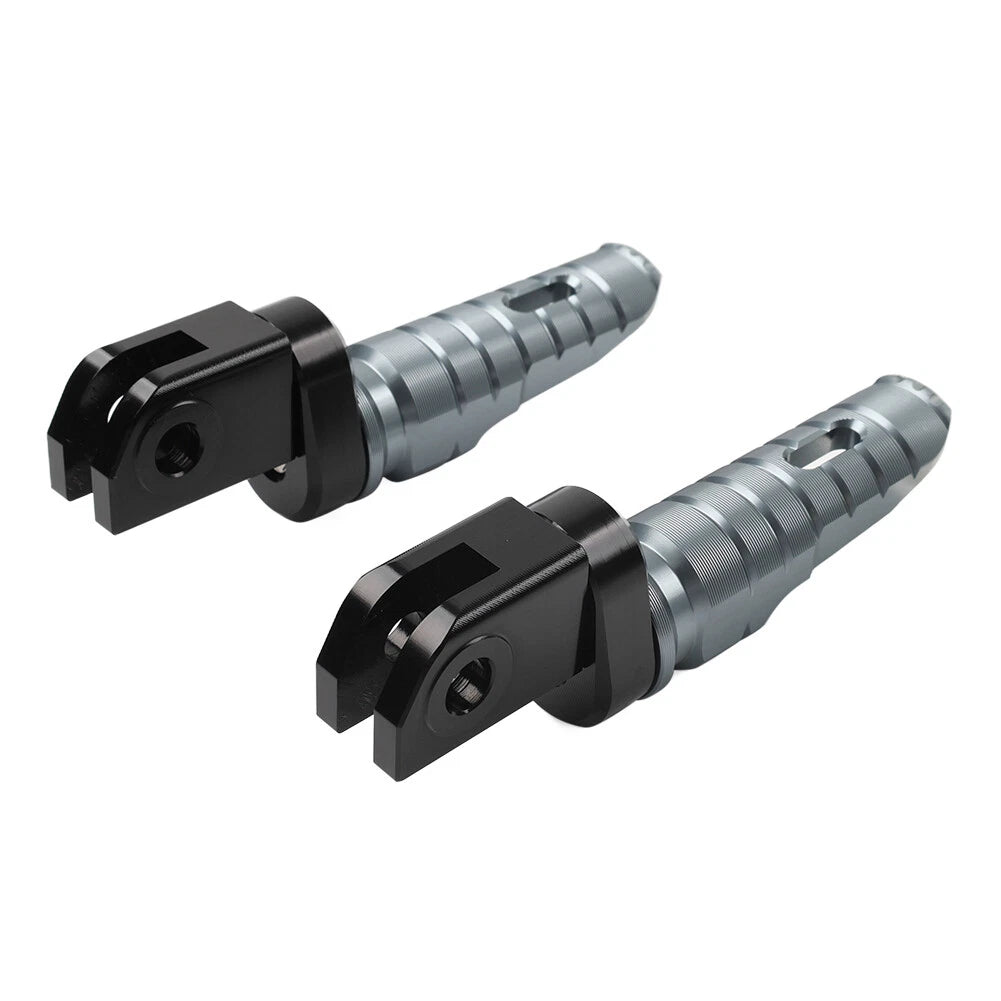 Grey Front Footrests for Daytona 660, Speed Triple 1200 RR (2021-2024)