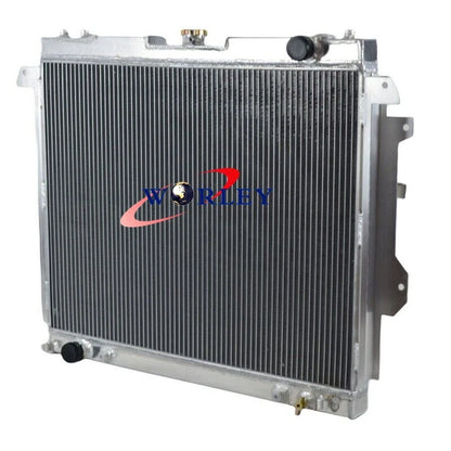 3 Row Aluminium Radiator + Fan for Toyota Hilux TGN16R 2.7L 2005-2023
