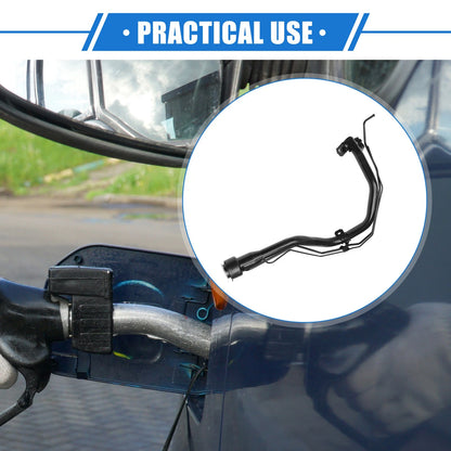 Fuel Tank Filler Neck for Toyota Camry 2.2L L4 1998-2001 Durable Metal Black