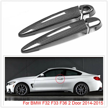 Carbon Fiber Door Handle Covers for BMW F32 F33 F36 (2012-2020)
