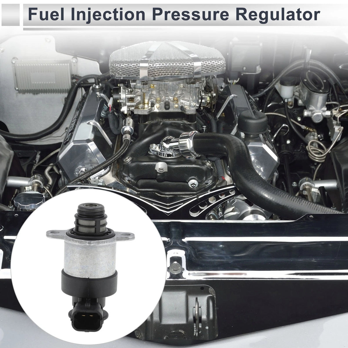 Fuel Pressure Regulator 20-70 Psi for Ford F-250 (2011-2014)
