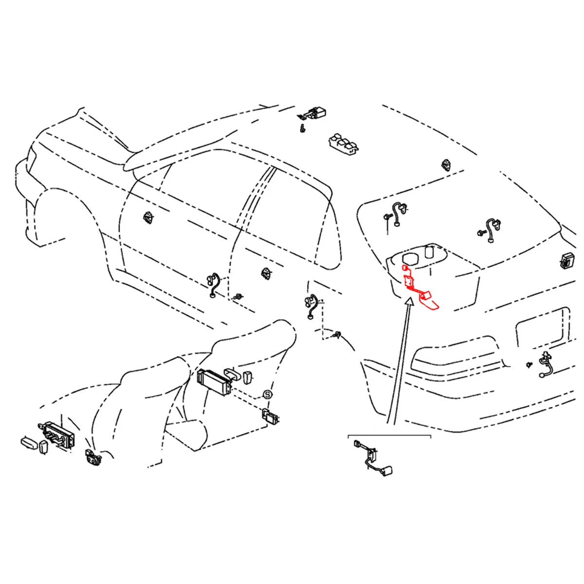 Fuel Sender Gauge for Toyota Camry Sedan 2002-2006